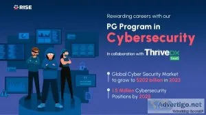Pg program in cybersecurity in collaboration with thrivedx saas