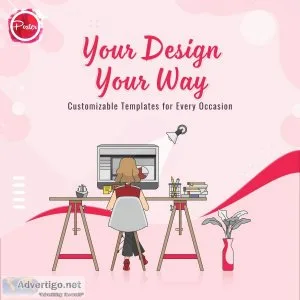 Create eye-catching posters with poster app lab