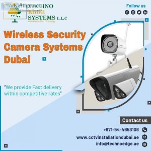 Wireless security camera systems in dubai for any business needs