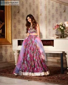 Buy celebrity approved hand block print lehenga online