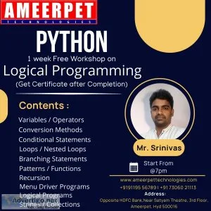 Python full stack training in hyderabad