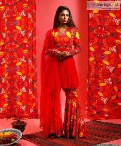 Find your perfect gharara suit set at mirraw luxe s online store