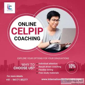Get expert celpip coaching at international ielts center in chan