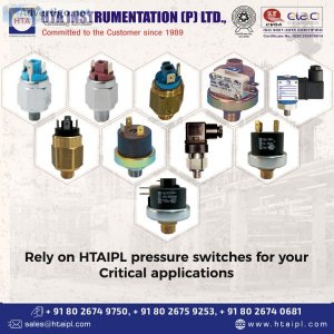 Pressure switch suppliers in bangalore