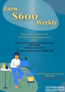 Make upto $600 weekly by link post blogging 