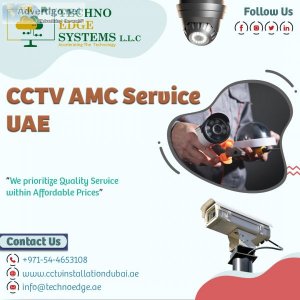 What is the best reason for cctv amc service in uae?