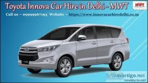 Toyota innova car hire in delhi