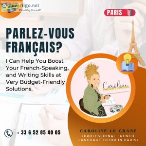 Where do i improve my french-speaking power online in paris?