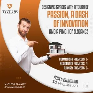 Top interior designers kerala | totus interiors