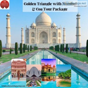Golden triangle with mumbai & goa tour package - exclusive india