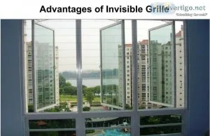 The advantages of installing an invisible grille in your telanga