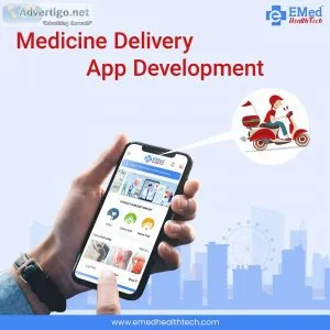 Medicine delivery app development