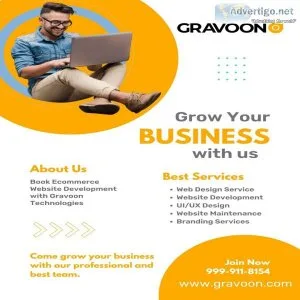 Book ecommerce website development with gravoon technologies