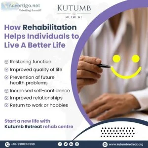Impact of rehab centre in delhi ncr on patients