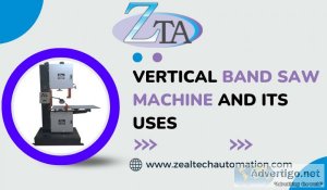 Vertical band saw machine