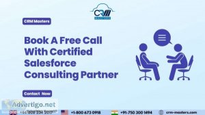 Book a free call with certified salesforce consulting partner