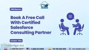 Book a free call with certified salesforce consulting partner