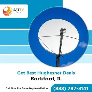 High-speed satellite internet from hughesnet in rockford, il