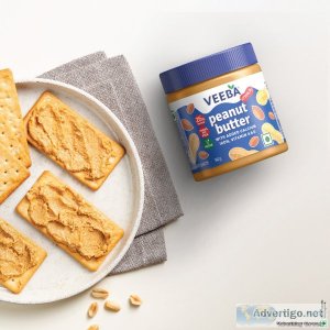 Buy the best crunchy peanut butter from veeba