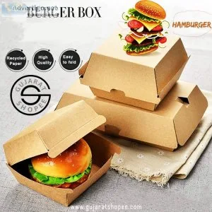 Buy burger packaging boxes online in bulk or wholesale