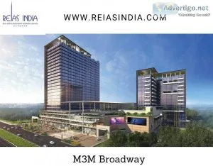 Book office space at m3m broadway in sec-71 gurgaon | reiasindia