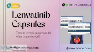 Buy lenvatinib online at lowest price rxlane pharmacy