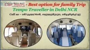 Tempo traveller on rent in noida