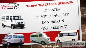 12 seater tempo traveller on rent in gurgaon