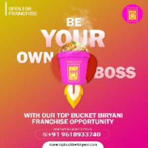 Get a taste of our delicious bucket biryani - join our franchise