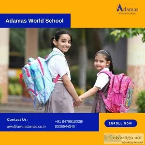 Get enrolled your kids at adamas world school, cbse school in ko
