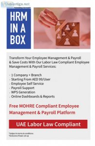 Outsourced employee management & payroll services