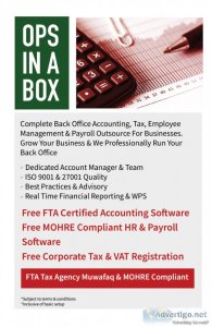 Vat registration & corporate tax services