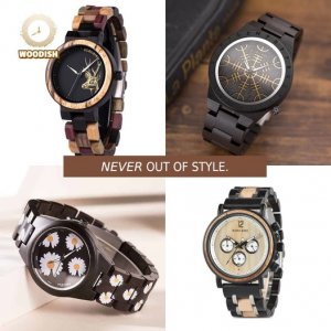 Wooden watches for men and women / wooden sunglasses for men and