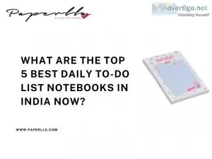 5 best daily to-do list notebooks in india