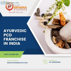 Ayurvedic pcd franchise in india