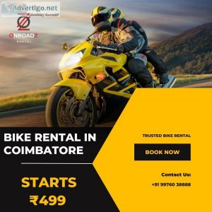 Best bike rental in coimbatore