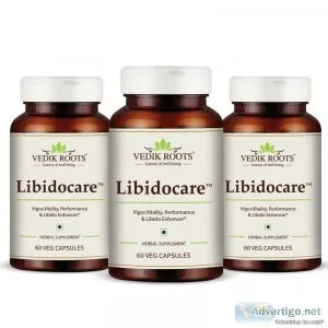 Vedikroots libidocare for vitality & performance