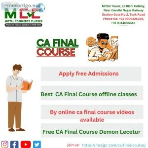 BEST CA FINAL COURSE IN JAIPUR