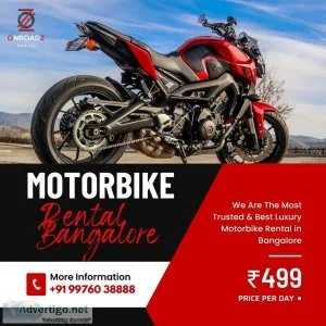 Best bike rental in bangalore