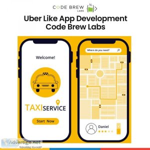 Outstanding uber like app development solutions - code brew labs