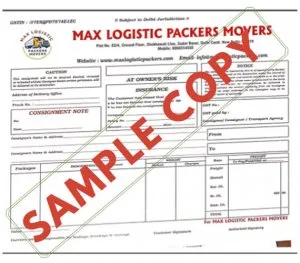 Packers and movers bill for claim | packers and movers original 
