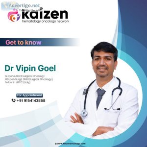 Dr vipin goel | best surgical oncology in hyderabad