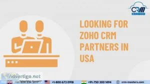 Looking for zoho crm partners in usa