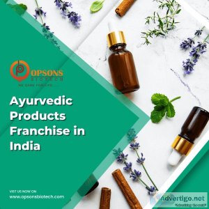 Ayurvedic products franchise in india