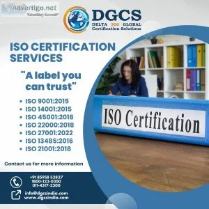 Iso 27001 certification in delhi ncr