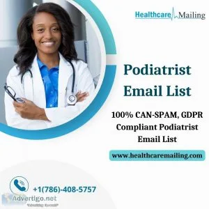 Do you segment the podiatrist email list?