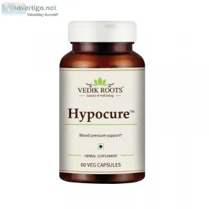 Hypocure calpsule - all-natural solution for hypertension and hi