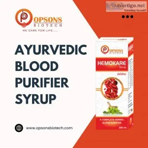 Ayurvedic blood purifier syrup