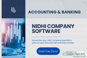 Banking nidhi company software demo and price in india