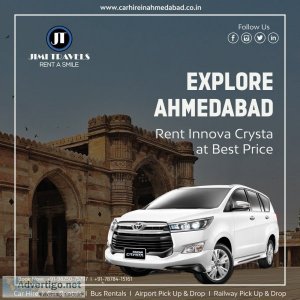 Car hire on rental services in ahmedabad